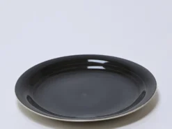 PLATO LOZA LLANO Ø26CM NEGRO