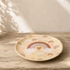 PLATO MELAMINA 21CM ARCO IRIS