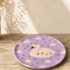PLATO MELAMINA 21CM CISNE