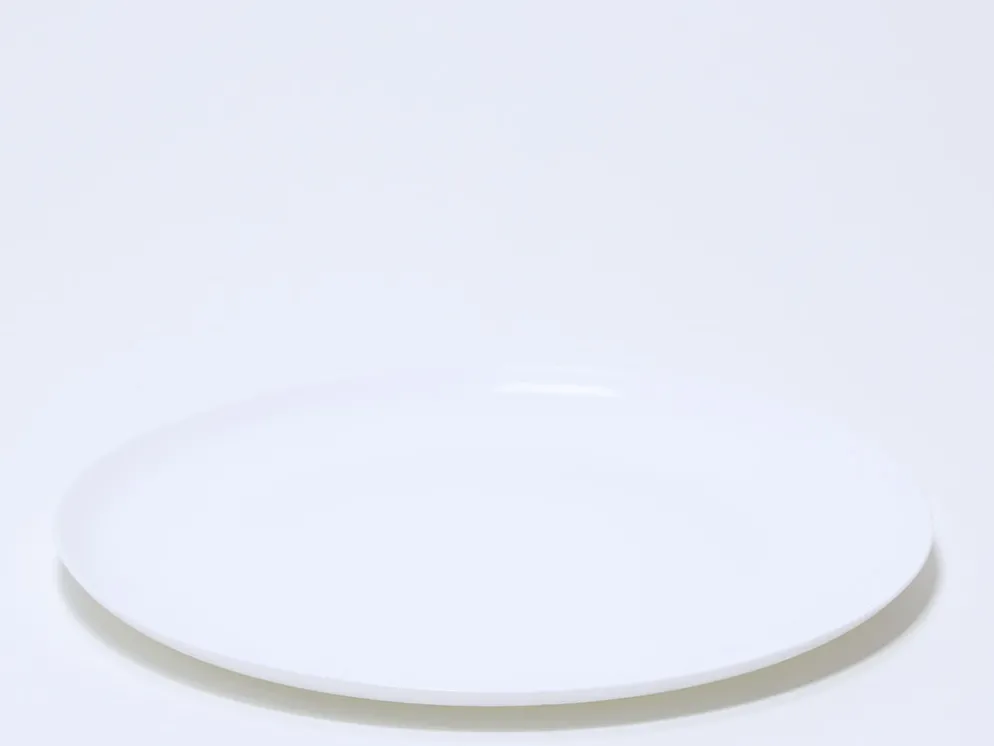 PLATO PIZZA/TARTA LISO OPAL Ø32CM
