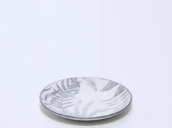 PLATO PORCELANA 19CM TROPICAL GRIS