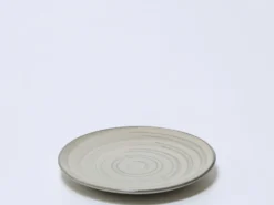 PLATO POSTRE Ø19CM ESPIRAL GRIS