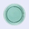 PLATO PS RAYAS VERDE 23CM