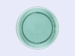 PLATO PS RAYAS VERDE 23CM