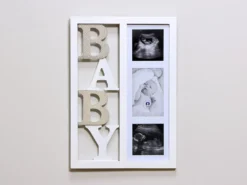 PORTAFOTO BABY BLANCO 30X1,5X43CM