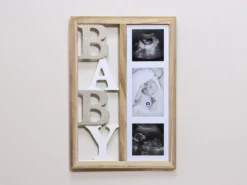 PORTAFOTO BABY MADERA 30X1,5X43CM