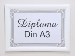 PORTAFOTOS DIPLOMA A3 BLANCO