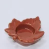 PORTAVELAS HOJA ROJO