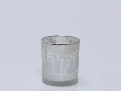PORTAVELAS HOLDER GRIS 8CM