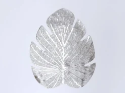 SALVAMANTEL HOJA PLATEADO