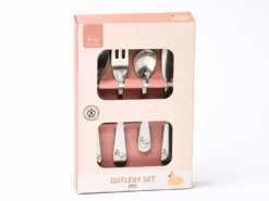 SET CUBIERTOS INFANTILES CISNE