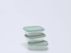 SET 3 FIAMBRERA RECTANGULAR VERDE