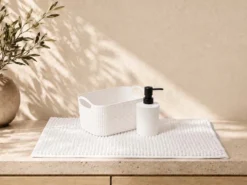 SET 3 PIEZAS BAÑO BLANCO