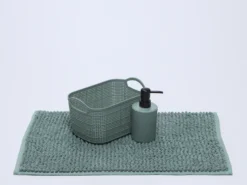 SET 3 PIEZAS BAÑO VERDE
