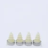 SET 4 VELAS ABETO NATURAL