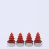 SET 4 VELAS ABETO ROJO