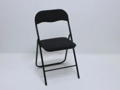 SILLA PLEGABLE RIBCORD NEGRO