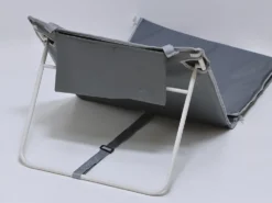 SILLA SUELO PLEGABLE PLAYA GRIS 158X51X45CM