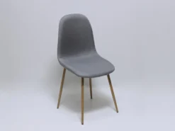 SILLA TELA GRIS CLARO OSLO