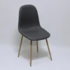 SILLA TELA GRIS OSCURO OSLO