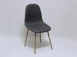 SILLA TELA GRIS OSCURO OSLO