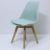 SILLA VERDE/NATURAL 49X56X83CM