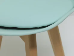 SILLA VERDE/NATURAL 49X56X83CM