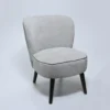 SILLON CHENILLA KANA GRIS CLARO 59X66X75