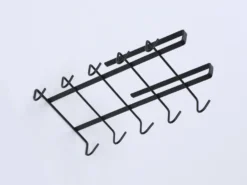 SOPORTE NEGRO TAZAS METAL