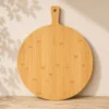 TABLA REDONDA CON ASA BAMBU 35CM