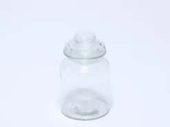TARRO REDONDO CRISTAL LISO TAPA 900ML