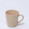 TAZA CERAMICA DIAMANTE 345ML CORAL