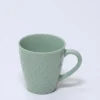 TAZA CERAMICA DIAMANTE 345ML VERDE