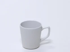 TAZA DESAYUNO BLANCA RAYAS 420ML
