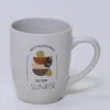 TAZA PORCELANA SUNRISE 350 ML