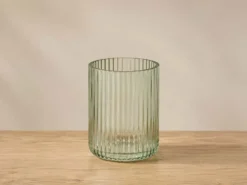 VASO CRISTAL CALMA VERDE