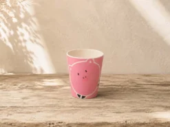 VASO INFANTIL MELAMINA CERDO