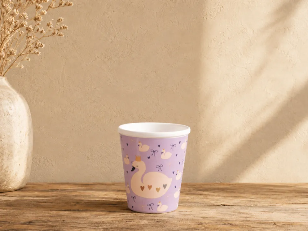 VASO MELAMINA 250ML CISNE