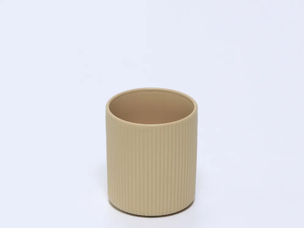 VASO MULTIFUNCION RAYAS BEIGE 270ML