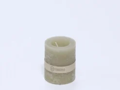 VELA CERA 6.5X8 GRIS