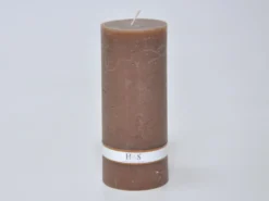 VELA MARRON 7X17CM