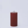 VELA RAYA ROJA LED 7X13CM