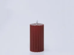 VELA RAYA ROJA LED 7X13CM