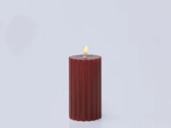 VELA RAYA ROJA LED 7X13CM
