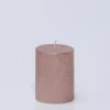 VELA ROSADA Ø6X8CM
