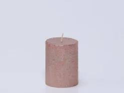 VELA ROSADA Ø6X8CM