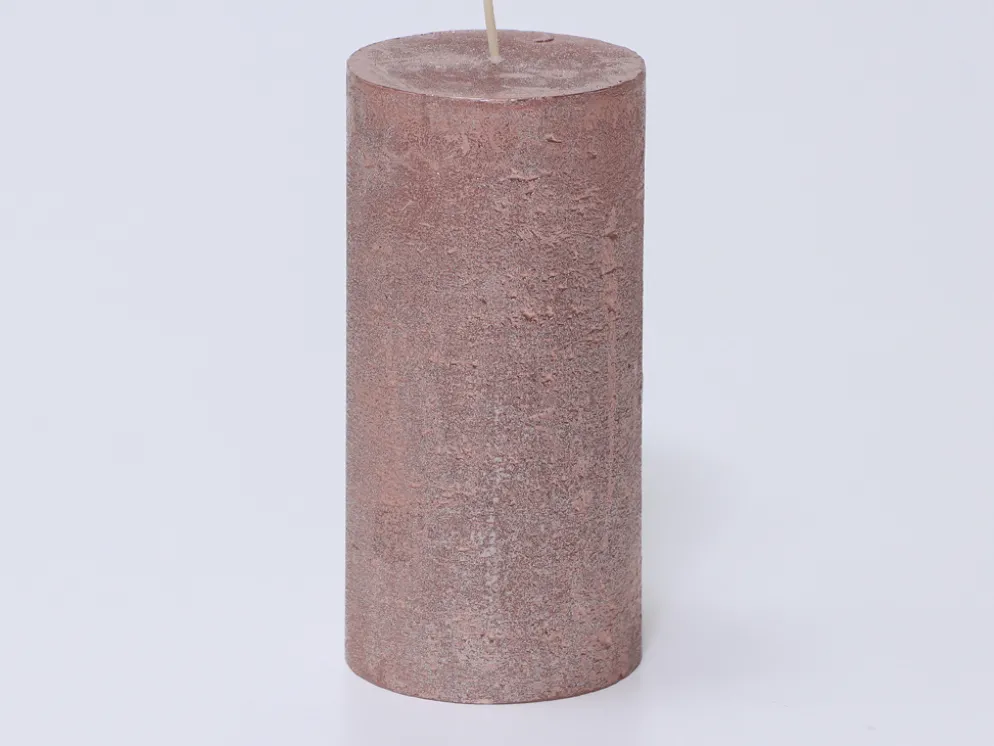 VELA ROSADO Ø7X14CM