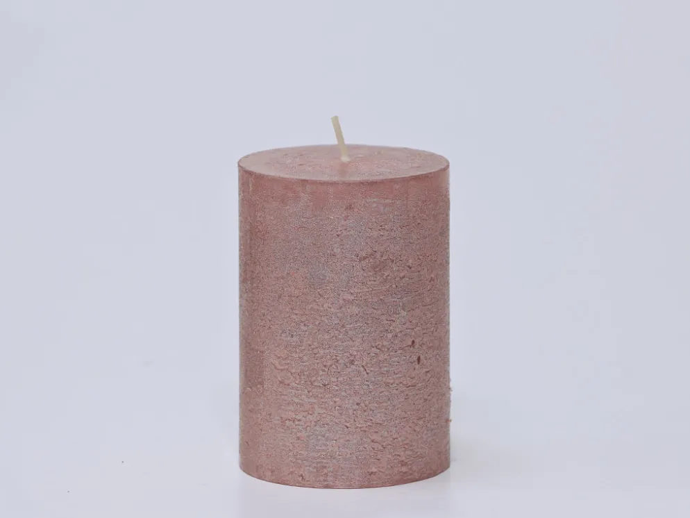 VELA ROSADO Ø7X10CM