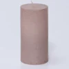 VELA ROSA Ø7X14CM