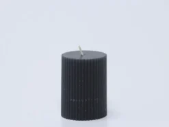 VELA RUSTIC AZUL OSCURO Ø6X8CM
